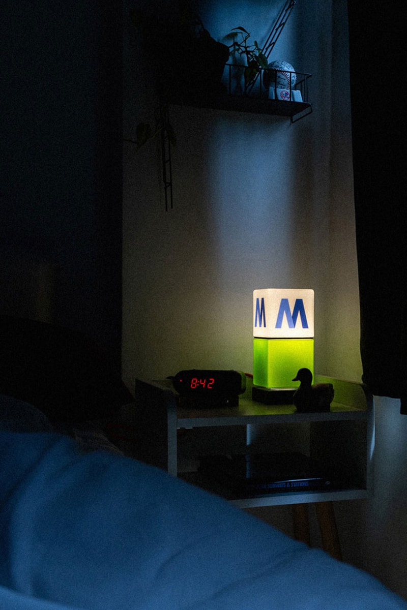 The Only NY x MTA Lamp Is Available for Preorder sell sold out link price design frosted trash can collab new york city link pre order desk pencil case archive retro