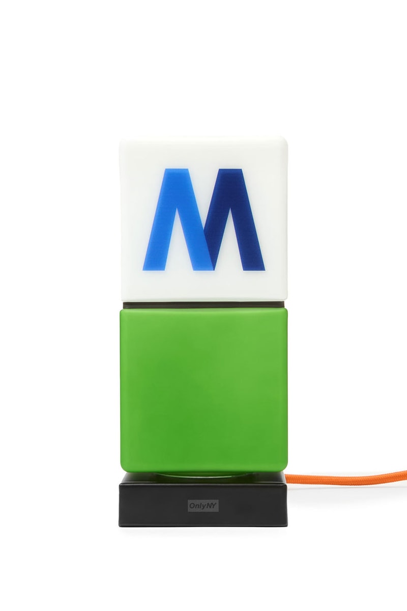 The Only NY x MTA Lamp Is Available for Preorder sell sold out link price design frosted trash can collab new york city link pre order desk pencil case archive retro