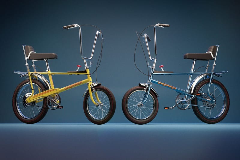 Raleigh Unveils Its Chopper Bike In "Fizzy Lemon" and "Space Blue"