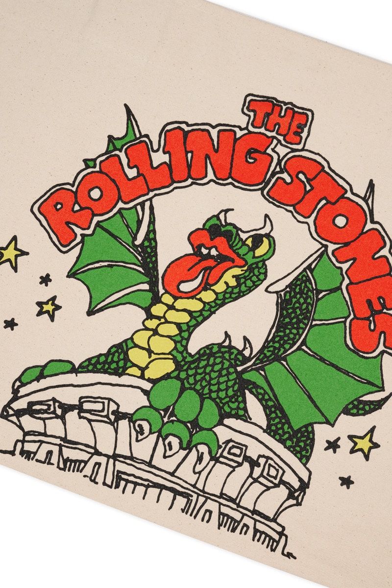 The Rolling Stones Supervinyl Brain Dead Clothing Streetwear Rock Music Live Concerts Merchandise 