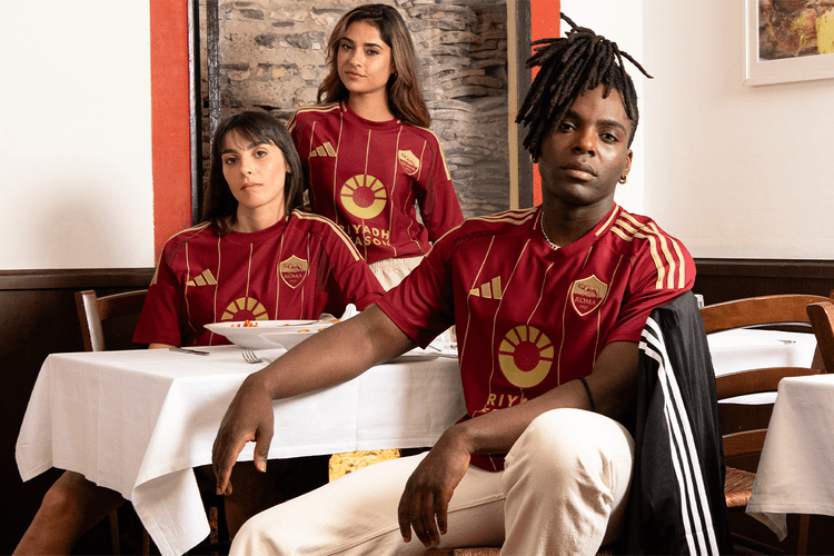 AS Roma and adidas Go for Gold With 2024/25 Home Kit