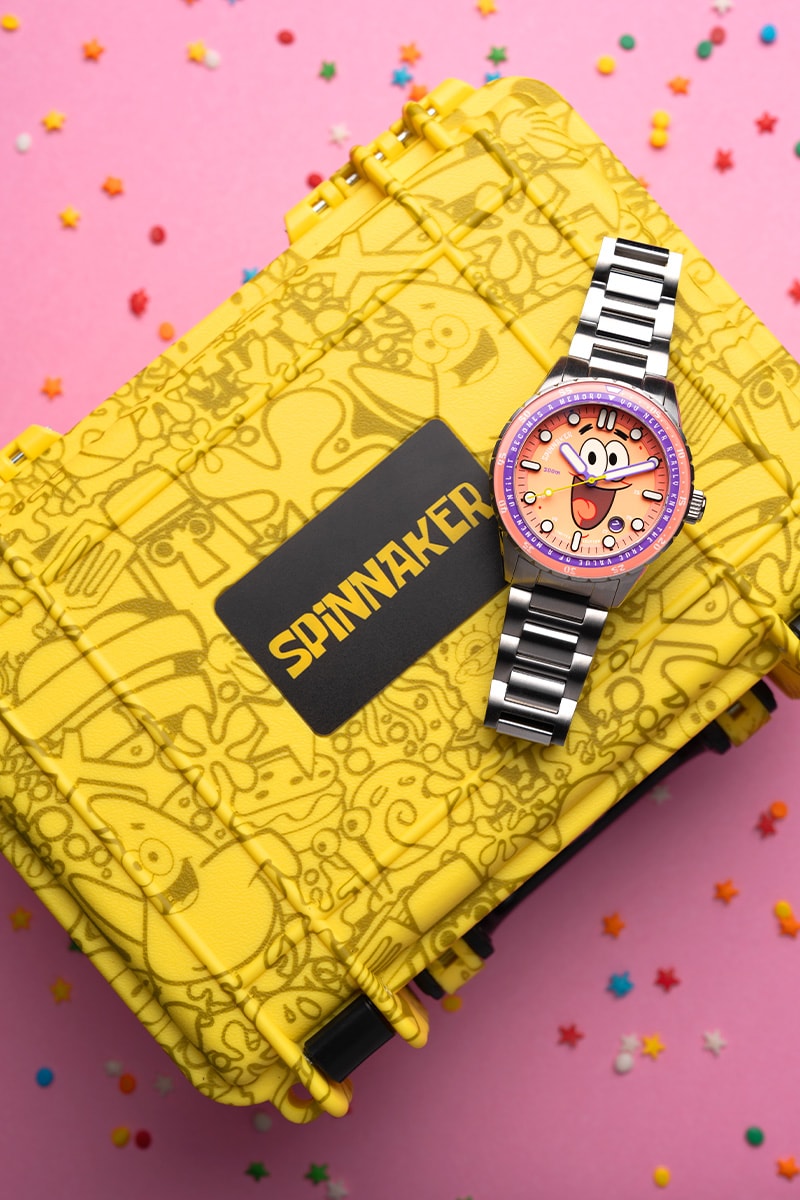 Spinnaker x SpongeBob SquarePants 25th Anniversary Limited Edition Collection Release Info Spongebob Patrick Squidward Mr. Krabs