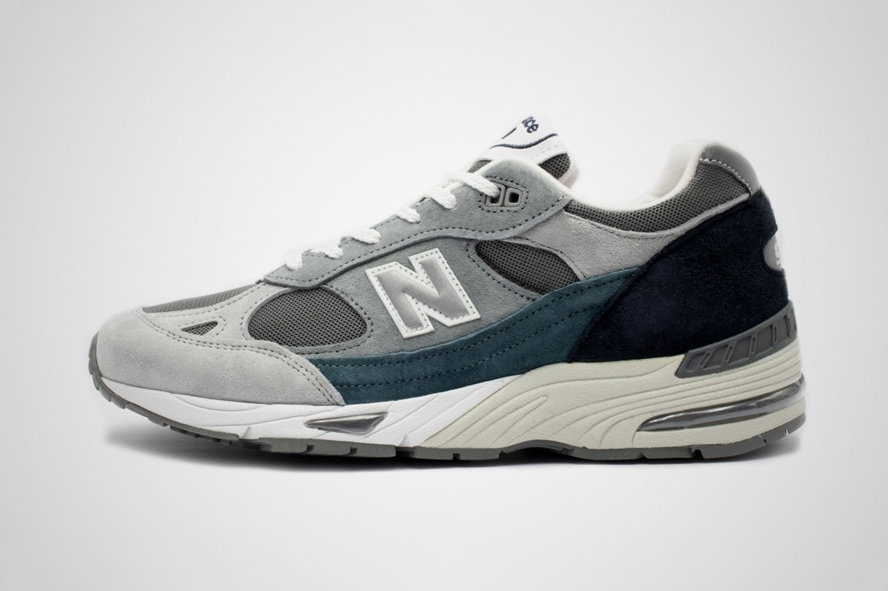 双色调和－New Balance 推出英制 991「Grey & Blue」 | HYPEBEAST