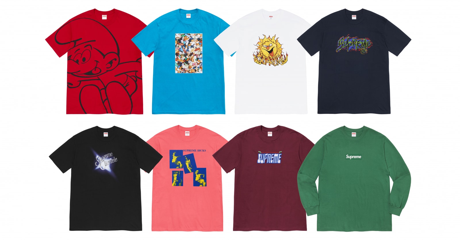 Supreme 2020 秋季 T-shirt 系列正式发布 | HYPEBEAST