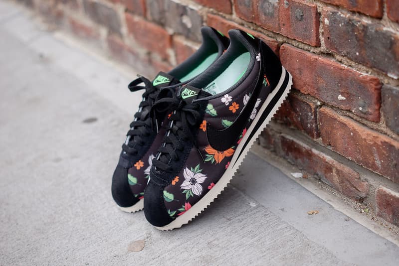 floral print nike cortez