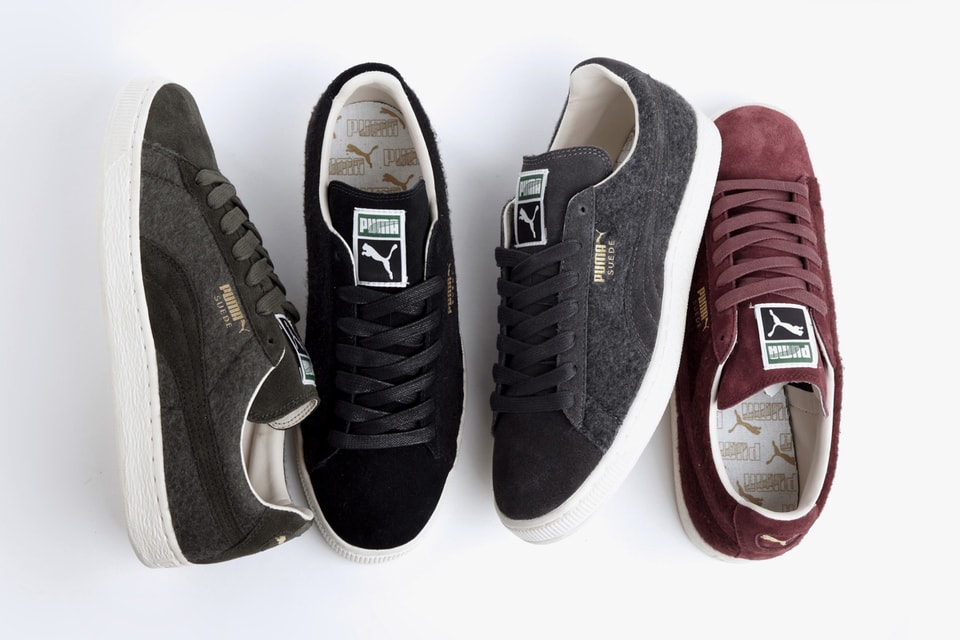 PUMA 2013 Fall Classic Suede "Wool" Pack HYPEBEAST PUMA 2013 Fall Classic Suede "Wool" Pack HYPEBEAST