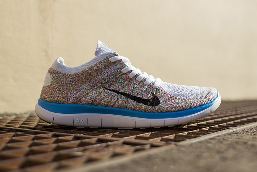 Nike Womens Free 4.0 Flyknit âMulti-Colorâ | Hypebeast