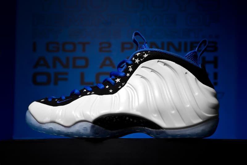 nike foamposite shooting stars