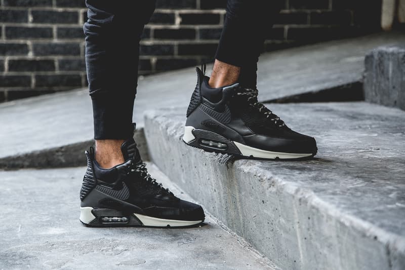 Nike 2014 Air Max 90 Sneakerboot Black/Grey-White | Hypebeast