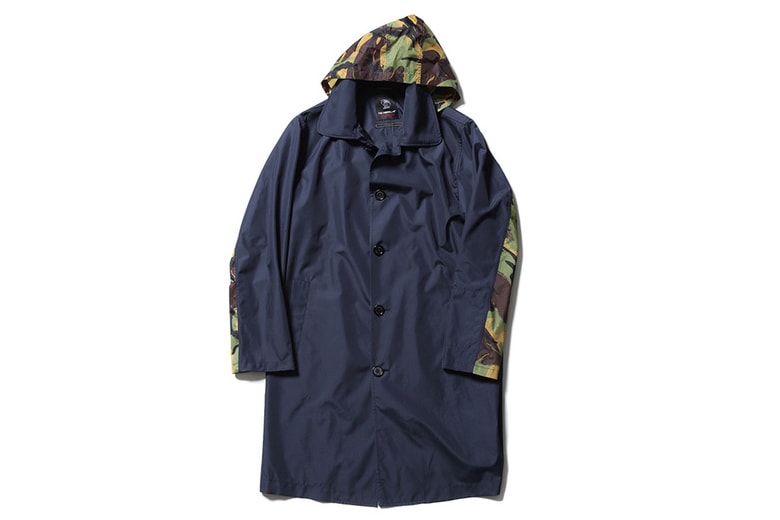 Fox Umbrellas x SOPHNET. 2015 Spring/Summer Soutien Collar Raincoat