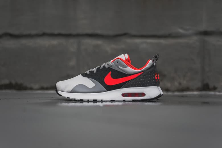 Nike Air Max Tavas Grey/Bright Crimson | Hypebeast