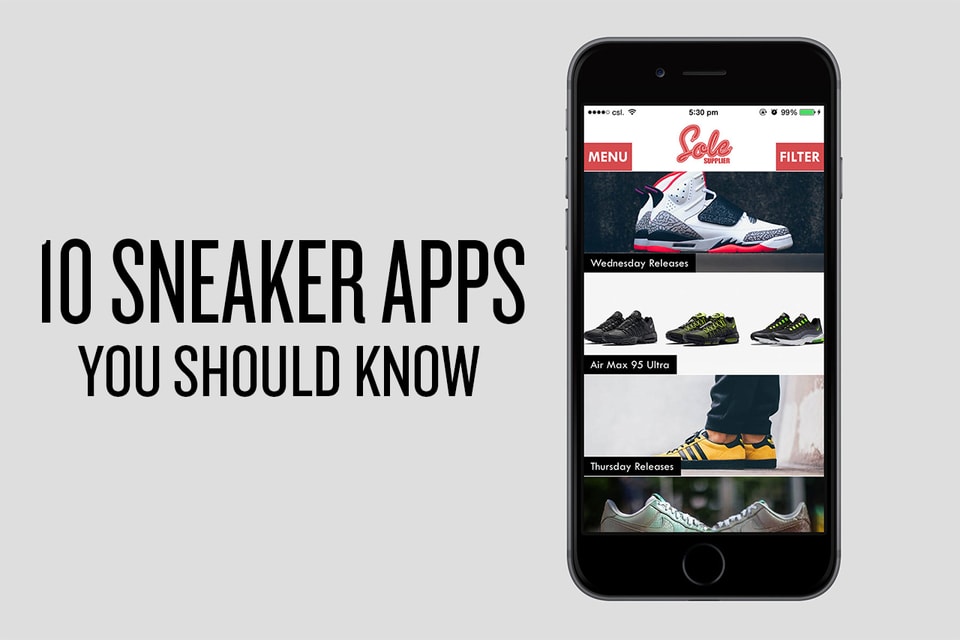 10 Sneaker Apps You Should Know HYPEBEAST