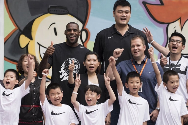 Lebron James And Yao Ming Wrap Up Nike S Rise 2 0 Tour