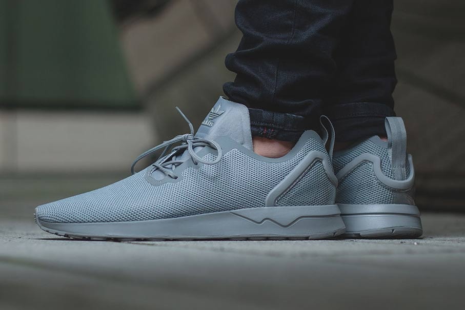 adidas Originals ZX Flux ADV ASYM "Solid Grey" | HYPEBEAST