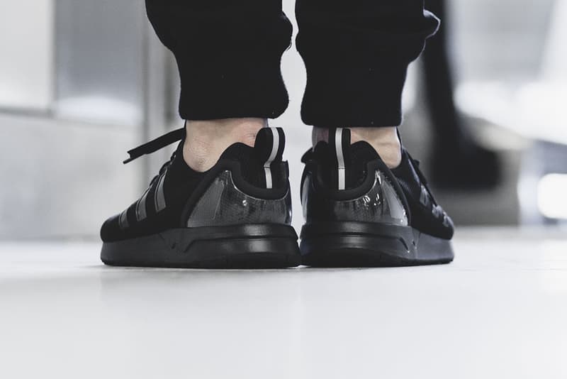 all black adidas zx flux adv