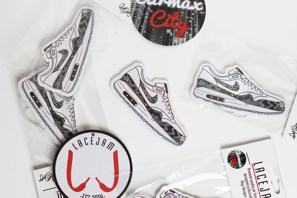 Sneakertoons Lacejam Sneaker Air Fresheners HYPEBEAST