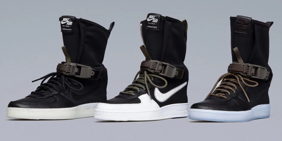 ACRONYM x Nike AF1 Downtown Hi SP Closer Look | Hypebeast
