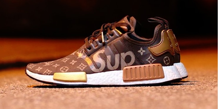 What a Supreme x Louis Vuitton x adidas NMD R1 Collaboration Might Look Like | HYPEBEAST
