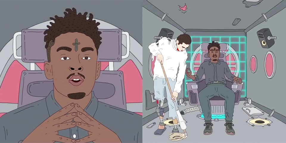 21 Savage New Animated Series 'The Year 2100' | HYPEBEAST