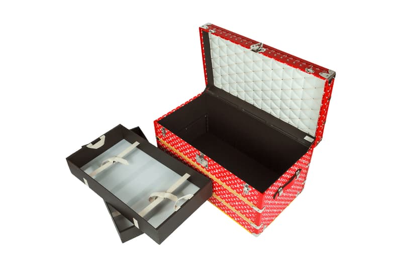 what is the least expensive louis vuitton item Supreme x Louis Vuitton Trunk Sells for $150K USD | HYPEBEAST