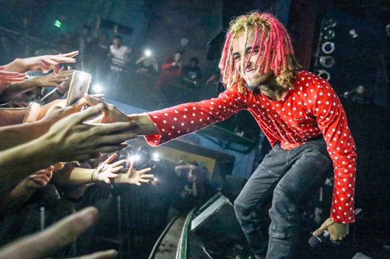 Lil Pump Performs Gucci Gang In A Parking Lot Hypebeast