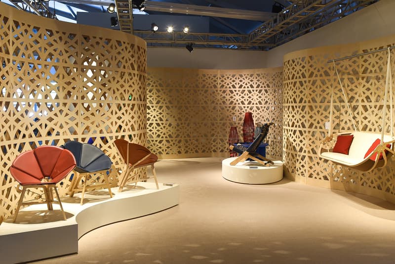 Louis Vuitton's New Swinging, Fur-Lined Chair at Design Miami