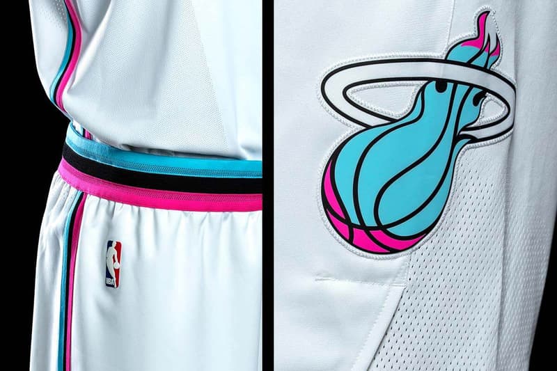 The Heat's 'Miami Vice' "City Edition" Jersey | HYPEBEAST