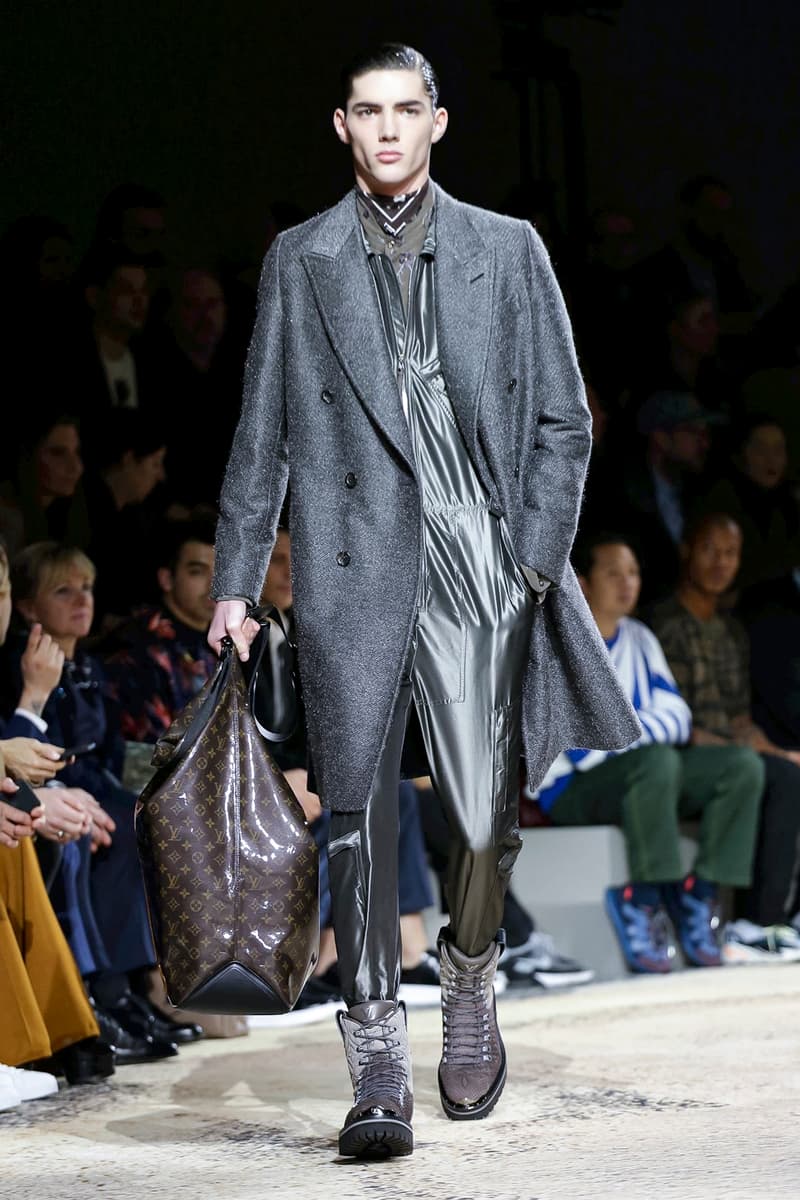 A look from the Louis Vuitton Fall-Winter 2018 Fashion Show by Kim Jones.  See all the looks now at louisvuitton.com.