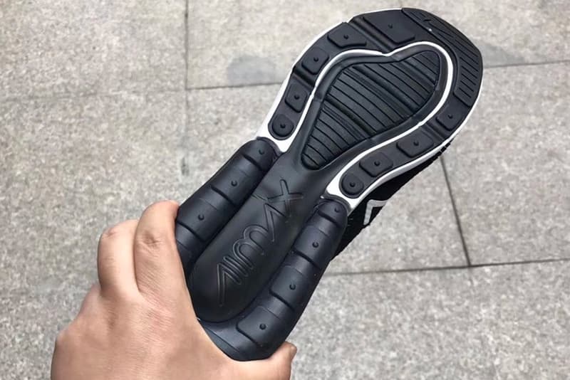 Nikeâs Air Max 270 Emerges in Black Flyknit | HYPEBEAST