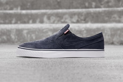 nike janoski slip on suede