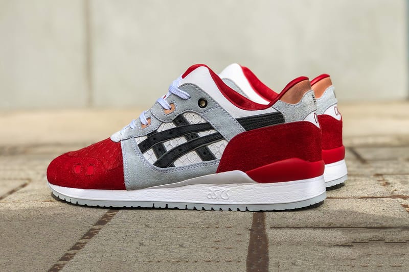 asics gel lyte 3 koi orange