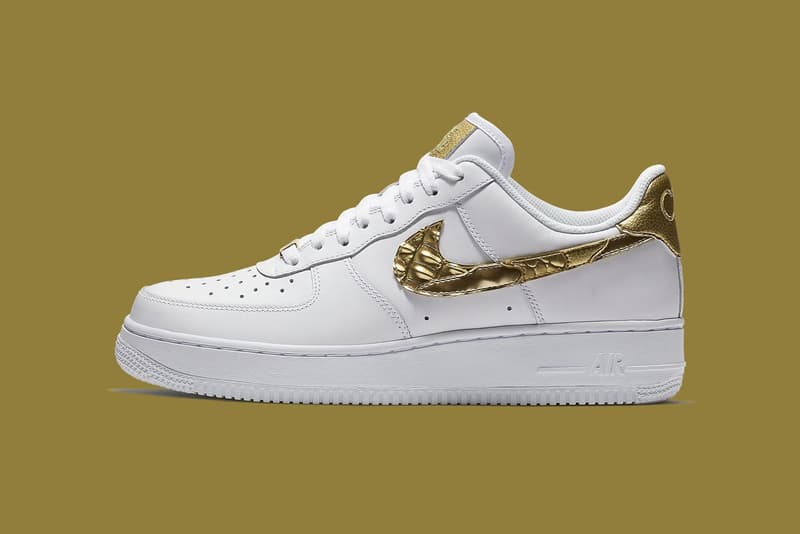 Nike Gifts Cristiano Ronaldo 24k Gold AF1s HYPEBEAST