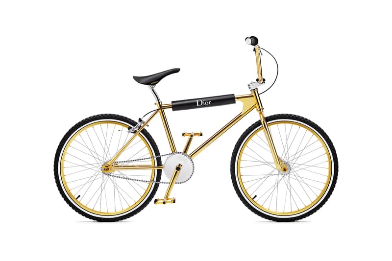 Dior x Bogarde Limited Gold BMX Bike Collab HYPEBEAST