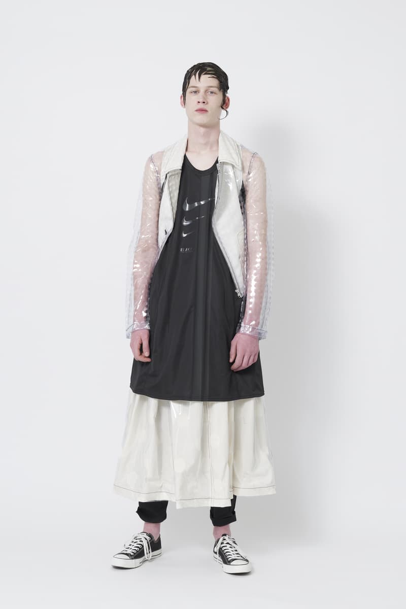 comme des garcons nike black