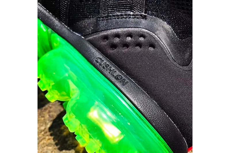 vapormax black neon