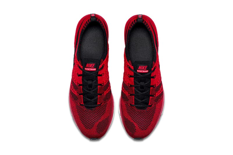 flyknit trainer university red