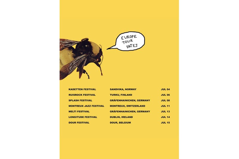 Tyler, The Creator 2018 Europe Tour Dates HYPEBEAST
