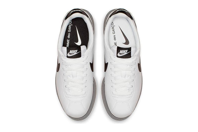 comme des garcons x nike cortez