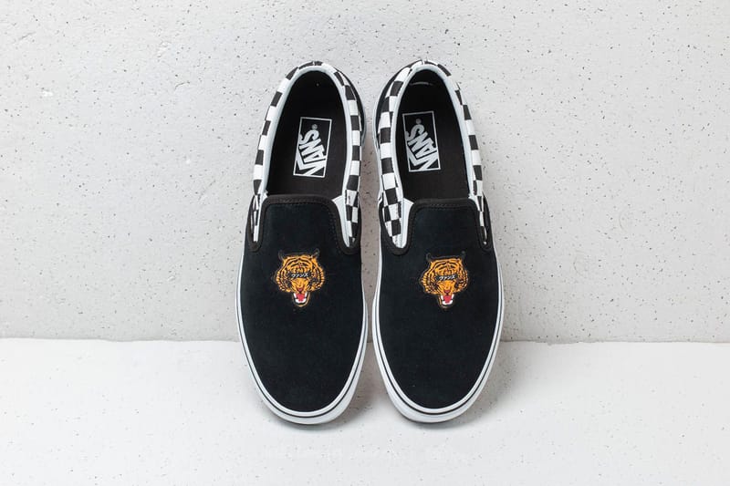 tigers eye checkered vans