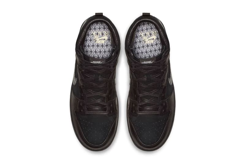 black bar x nike sb dunk high