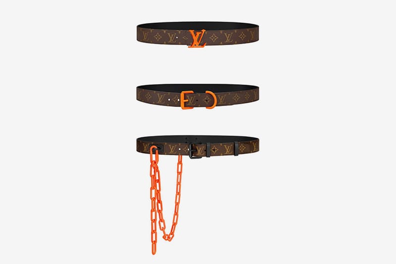 virgil abloh lv belt