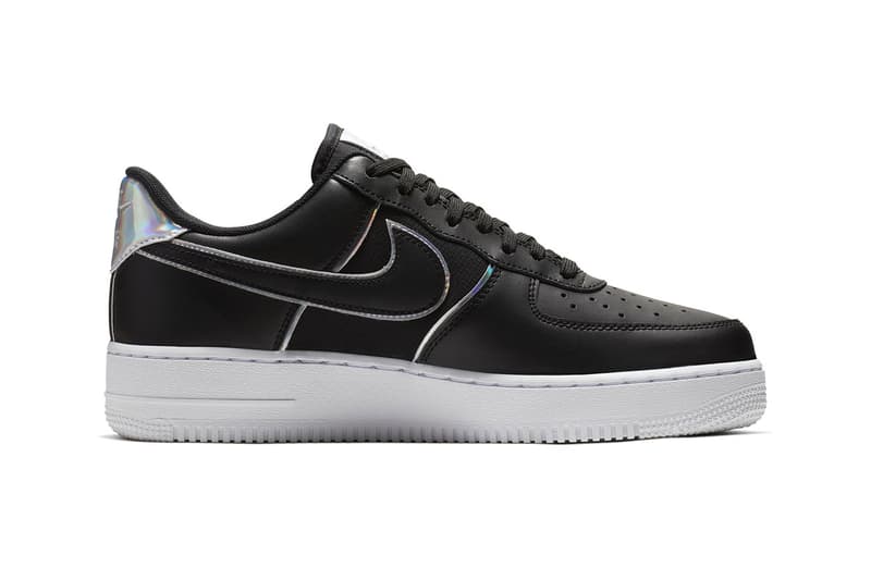 Nike Air Force 1 '07 LV8 Black/Iridescent Silver | HYPEBEAST