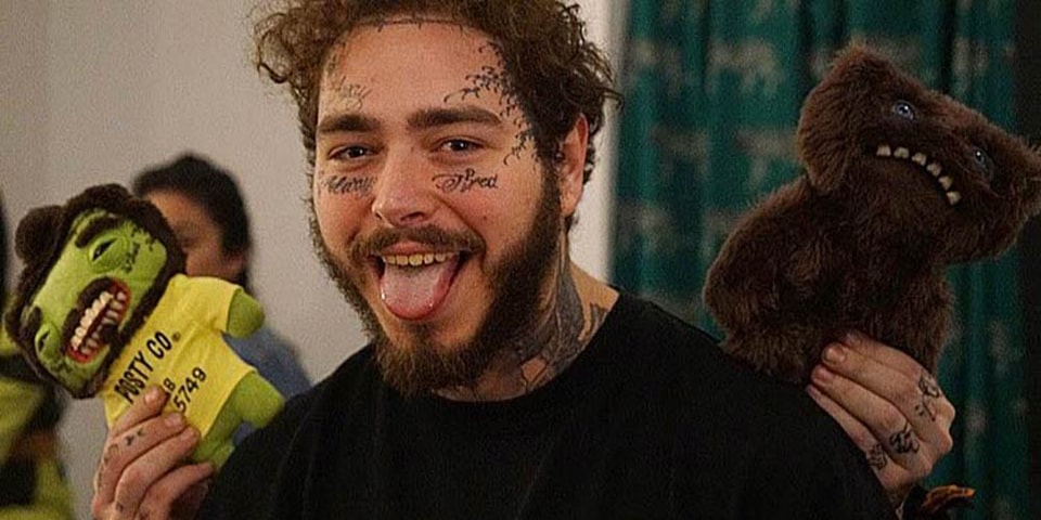 post malone plush doll