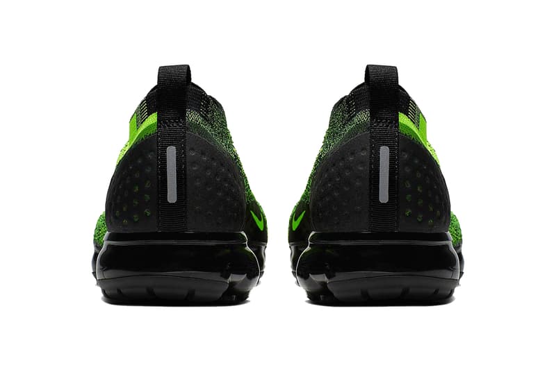 vapor max neon green