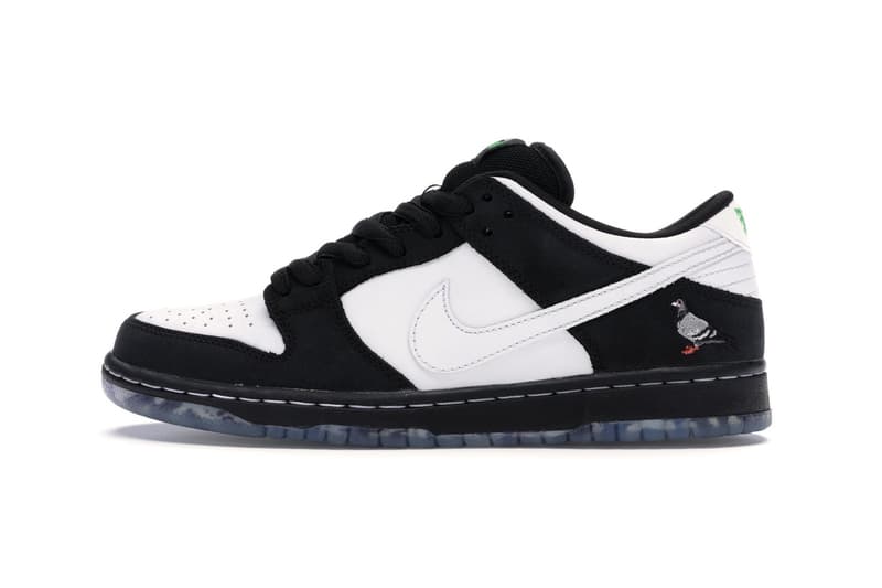 Nike SB Dunk Low "Panda Pigeon" at StockX | HYPEBEAST