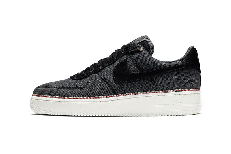 3x1 x air force 1 black denim