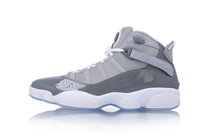 mens jordan 6 rings grey