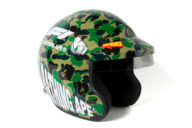  BAPE x F1 Jacket and Helmet Giveaway HYPEBEAST