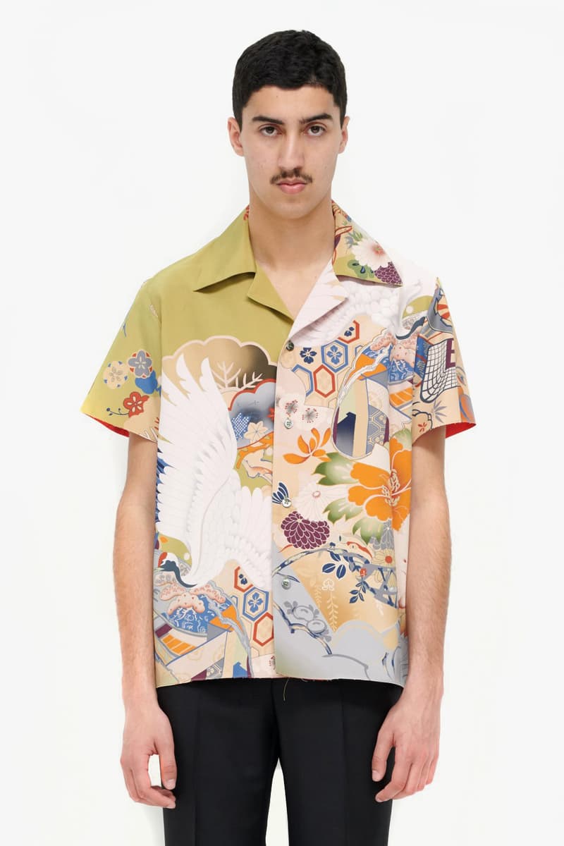Maison Margiela Woodblock Chemise Shirt HYPEBEAST