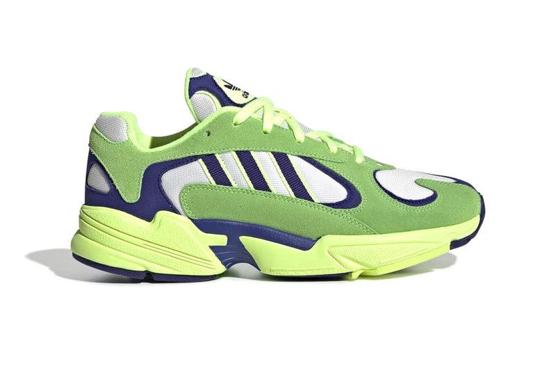 adidas yung 1 black neon